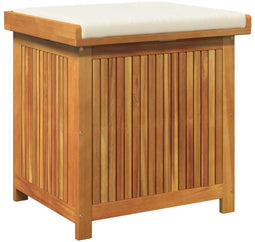 vidaXL - Kussenbox - voor - buiten - 60x50x61 - cm - massief - acaciahout