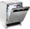 BAUKNECHT OBBC ECOSTAR 7540 - Half Geïntegreerde Vaatwasser 14 Couverts - ActiveDry - Roestvrij staal