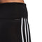 adidas Design 2 Move 3-Stripes - Dames Legging - Hoge taille Climalite - Zwart/Wit