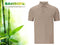 Bamboo Elements - Polo Shirt Heren - Dark Sand Beige M - Polo Heren - Korte Mouw - Pique Stof - T