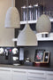 Light & Living Hannover Hanglamp - Beton - Ø14x23cm