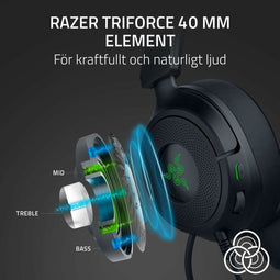 Razer RZ04-05350200-R3M1 - Headphones - Geïntegreerde microfoon - Zwart