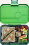 Yumbox Tapas XL - lekvrije Bento box lunchbox - 4 vakken - Jurassic Green / Shark tray