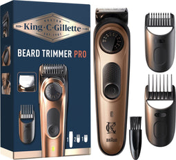 King C. Gillette Baardtrimmer PRO - 40 lengte-instellingen - Brons