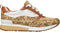 Michael Kors Allie - Sneaker - Bruin logo print - Beige