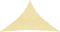 vidaXL - Zonnezeil - 160 - g/m² - 3,5x3,5x4,9 - m - HDPE - beige