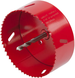 Wolfcraft 5493000 - Gatzaag 100 mm - BiM met adapter en centreerboor HSS Ø 6 mm (1 stuk)