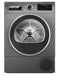 Bosch Serie 6 - WQG245R2GB - Warmtepomp-wasdroger 9 kg - Gietijzergrijs