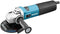 Makita GA5040CZ1 - Haakse slijper 125 mm - 1400 Watt - SJS II systeem - variabele toerenregeling (5 stappen)