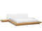 ZEN - Futon tweepersoonsbed - Lichte houtkleur - 180 x 200 cm - MDF