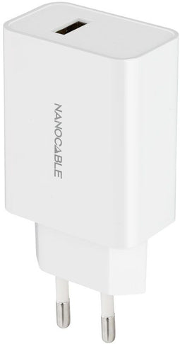 Nanocable USB Charger - Oplader - 5V/2.1A - Wit
