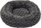 Jack and Vanilla JV Softy Hondenmand rond - 45cm - Rozet Grijs