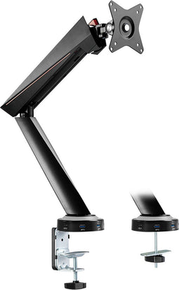 LogiLink BP0091 - Bureaumount - Verstelbare hoogte en Pivot - Zwart Rood