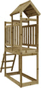 vidaXL Speeltoren met ladder 53x110x214 cm geïmpregneerd grenenhout