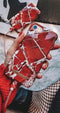 iDeal of Sweden iPhone X - Fashion Hoesje - Krasbestendig - Rood