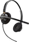 Poly EncorePro 520 - Headset - Digitale callcenter headset met Teams ondersteuning - Zwart