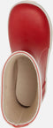 Bergstein Rainboot - Regenlaarzen Unisex Junior - Handgemaakt natuurrubber - Rood - Maat 23