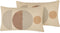 AMARANTH - Sierkussen set van 2 - Beige - 30 x 50 cm - Polyester