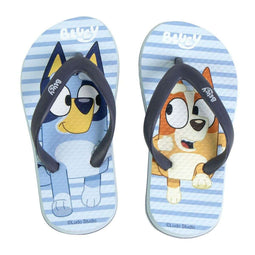 Slippers voor het zwembad Bluey Licht Blauw Schoenmaat