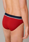 Schiesser 95/5 Organic - Heren Rio Slip - 3-pack - Rood Blauw Grijs-gemêleerd (3 stuks)