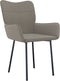 vidaXL - Eetkamerstoelen - 2 - st - fluweel - lichtgrijs