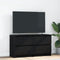 vidaXL - Tv-meubel - 100x35x54 - cm - bewerkt - hout - zwart