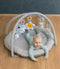 Fuegobird Babygym - 4-in-1 Speelmat met Geluid en Zachte Materialen - Grijs - 85 x 85 x 55 cm