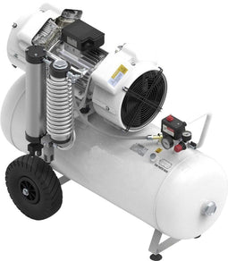 Aerotec AEROMEDIC XTR 4D-90L - Geluidsarme olievrije compressor met droger - Volautomatische werking