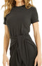 Guess Zaira - Dames Jurk - Geknoopte voorkant - Zwart - Maat L
