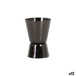 Maatbeker Viejo Valle Zwart 4 cl (12 Stuks)