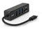 Nedis CCGB64250BK01 - USB-C Hub - 3x USB 3.2 Gen 1 - Aluminium