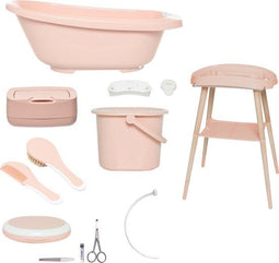 Bébé-Jou Sense - Bad- en verzorgingsset - 7-delig - Pale Pink