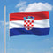vidaXL - Vlag - Kroatië - 90x150 - cm