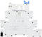 TRU COMPONENTS TC-FY-41F-2 230V Industrieel relais Nominale spanning: 230 V/AC Schakelstroom (max.): 6 A 1x NC, 1x NO 1
