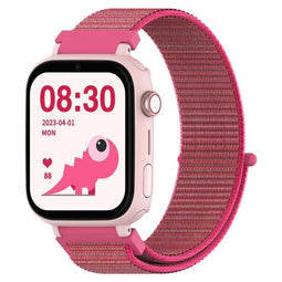 DCU KIDS PRO - Smartwatch - Aanraakscherm Waterbestendig - Zwart Roze