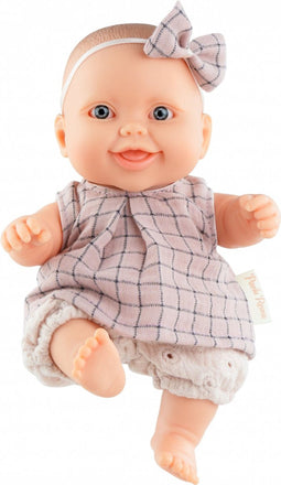 Paola Reina - puppegie Babypop Bibi Roze 21 cm