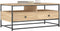 vidaXL - Salontafel - 100x51x45 - cm - bewerkt - hout - sonoma - eikenkleurig
