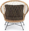 the outsider loungestoel emily - naturel