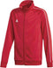adidas Core 18 Trainingsjas - Maat 128 - Unisex - rood