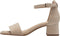 Tamaris COMFORT Essentials - Dames Sandalen - 5 cm Hakhoogte - Beige Suede - Maat 40
