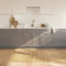 vidaXL - Vloerkleed - rechthoekig - 100x400 - cm - bamboe - lichtnaturel