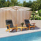 vidaXL - Stoelkussens - 2 - st - Adirondack - oxford - stof - zwart