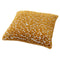 Dutch Decor LEONA - Sierkussen 45x45 cm - velvet - panterprint - Golden Glow - geel - Inclusief binnenkussen