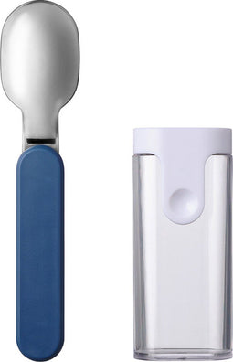 Mepal Ellipse vouwlepel - Vouwbare to-go lepel - Nordic denim