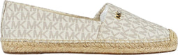 Michael Kors Kendrick Slip On - Dames Espadrilles - Zilver merklogo - Vanilla (maat 39)