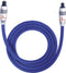 Oehlbach XXL Series 80 - Optische digitale kabel - 125 Mbps - Blauw