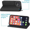 iMoshion Hoesje Geschikt voor iPhone 13 Pro Hoesje - iMoshion Slim Folio Bookcase - Zwart