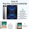Tablet Hoes Geschikt voor Ipad Pro 2018-2022 - 12.9 - Met Penhouder - Lila