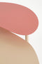 Mica Decorations Selena Bijzettafel - L68 x B44,5 x H45,5 cm - Metaal - Roze