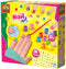 SES - Nail art - nagels lakken - 12 kleuren nagellak - 99 nagelstickers - inclusief penseel en sponsje - knutselen meisjes